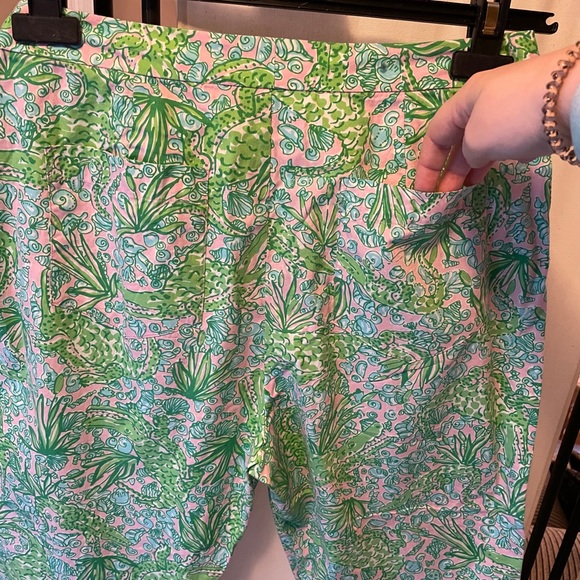 Vintage Lilly Pulitzer alligator capri pants 8P🐊 - Picture 6 of 9